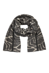 NO WASTE SCARF - 4049P - LEAVES