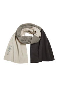 NO WASTE SCARF - 4063NW - CHOCOLATE/ELEPH/KIT