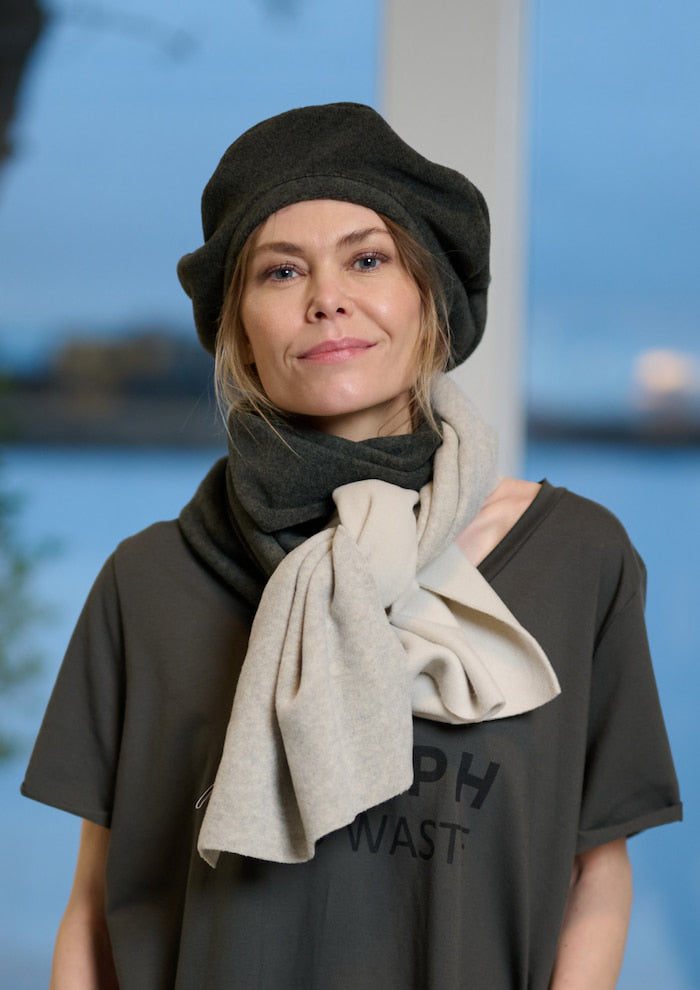 HENRIETTE STEFFENSEN COPENHAGEN NO WASTE SCARF - 4063NW SCARFS KIT/SAND/FORREST 731