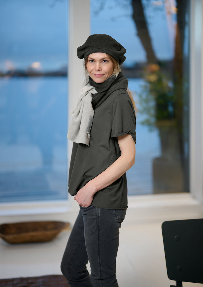 HENRIETTE STEFFENSEN COPENHAGEN NO WASTE SCARF - 4063NW SCARFS KIT/SAND/FORREST 731