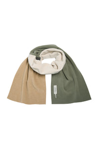 NO WASTE SCARF - 4063 NW - DUSTY GREEN /KIT/CAMEL