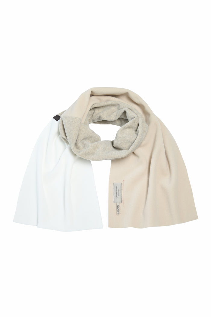 HENRIETTE STEFFENSEN COPENHAGEN NO WASTE SCARF - 4063 NW SCARFS KIT/OW/SAND 466