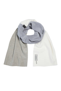 NO WASTE SCARF - 4063 NW - PATCH GREY BLUE