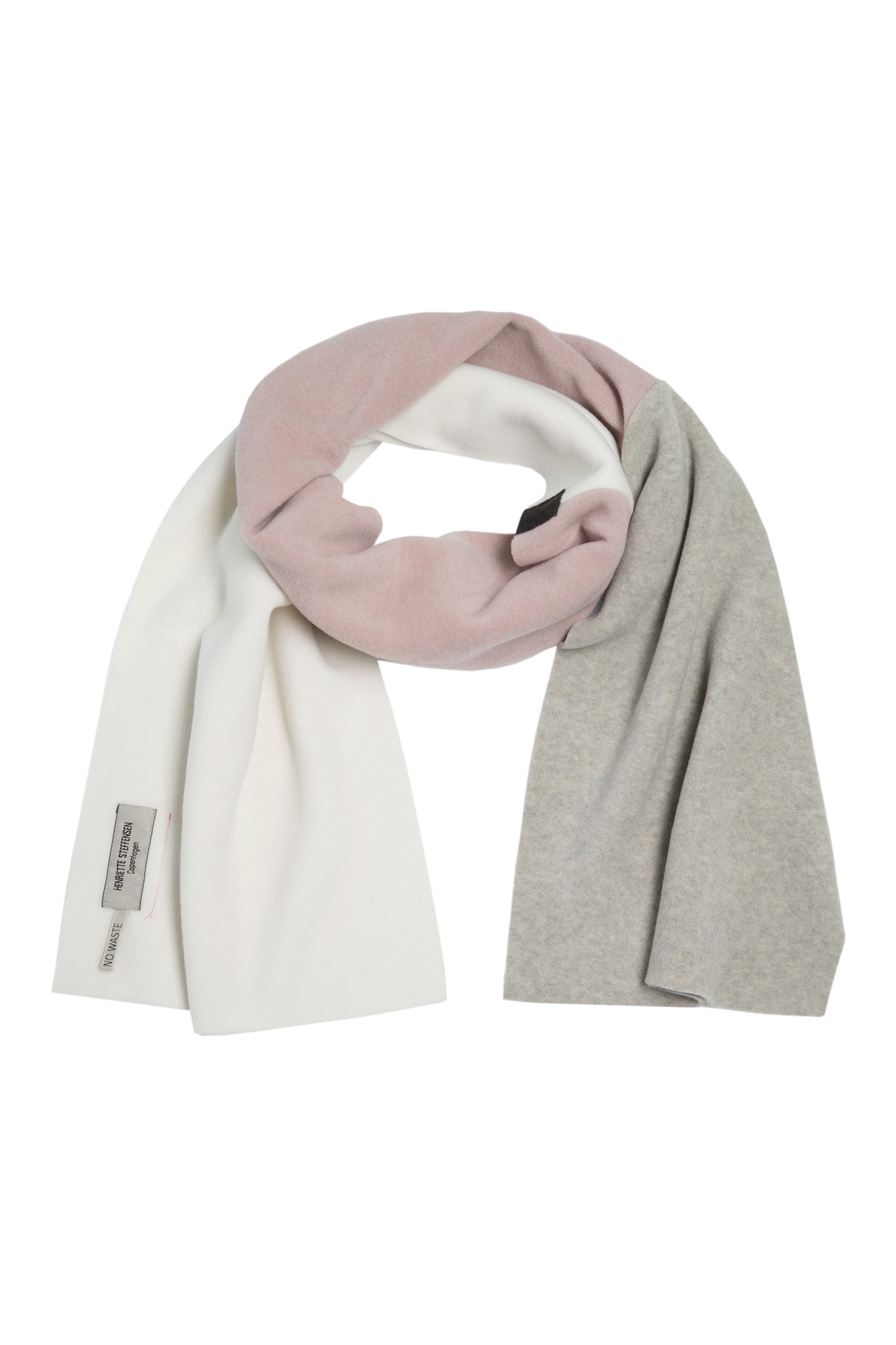 HENRIETTE STEFFENSEN COPENHAGEN NO WASTE SCARF - 4063 NW SCARFS PATCH NUDE 405