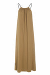NO WASTE STRAP DRESS LONG - 98062NW - CAMEL