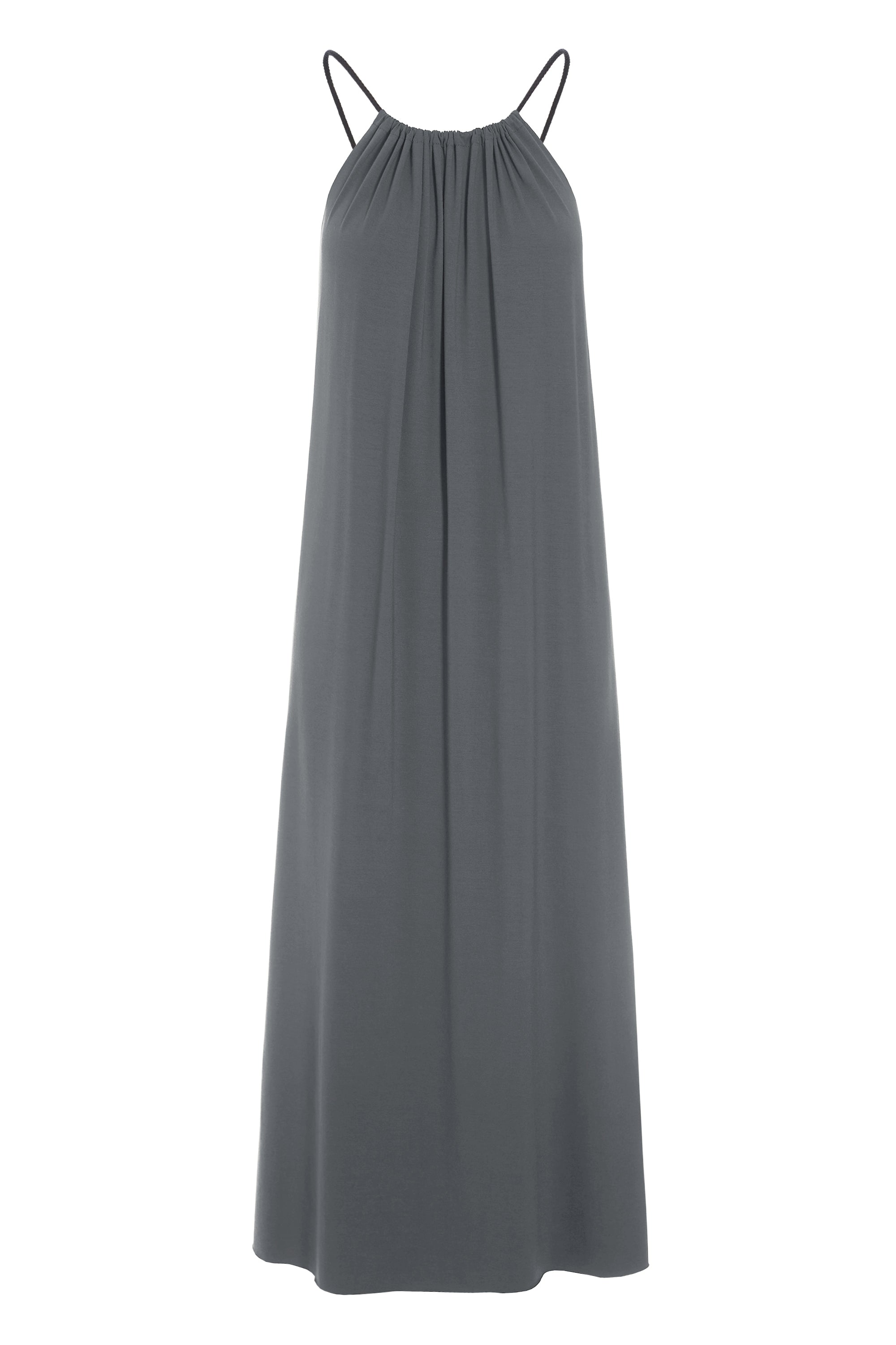 HENRIETTE STEFFENSEN COPENHAGEN NO WASTE STRAP DRESS LONG - 98062NW KJOLER FORREST 600