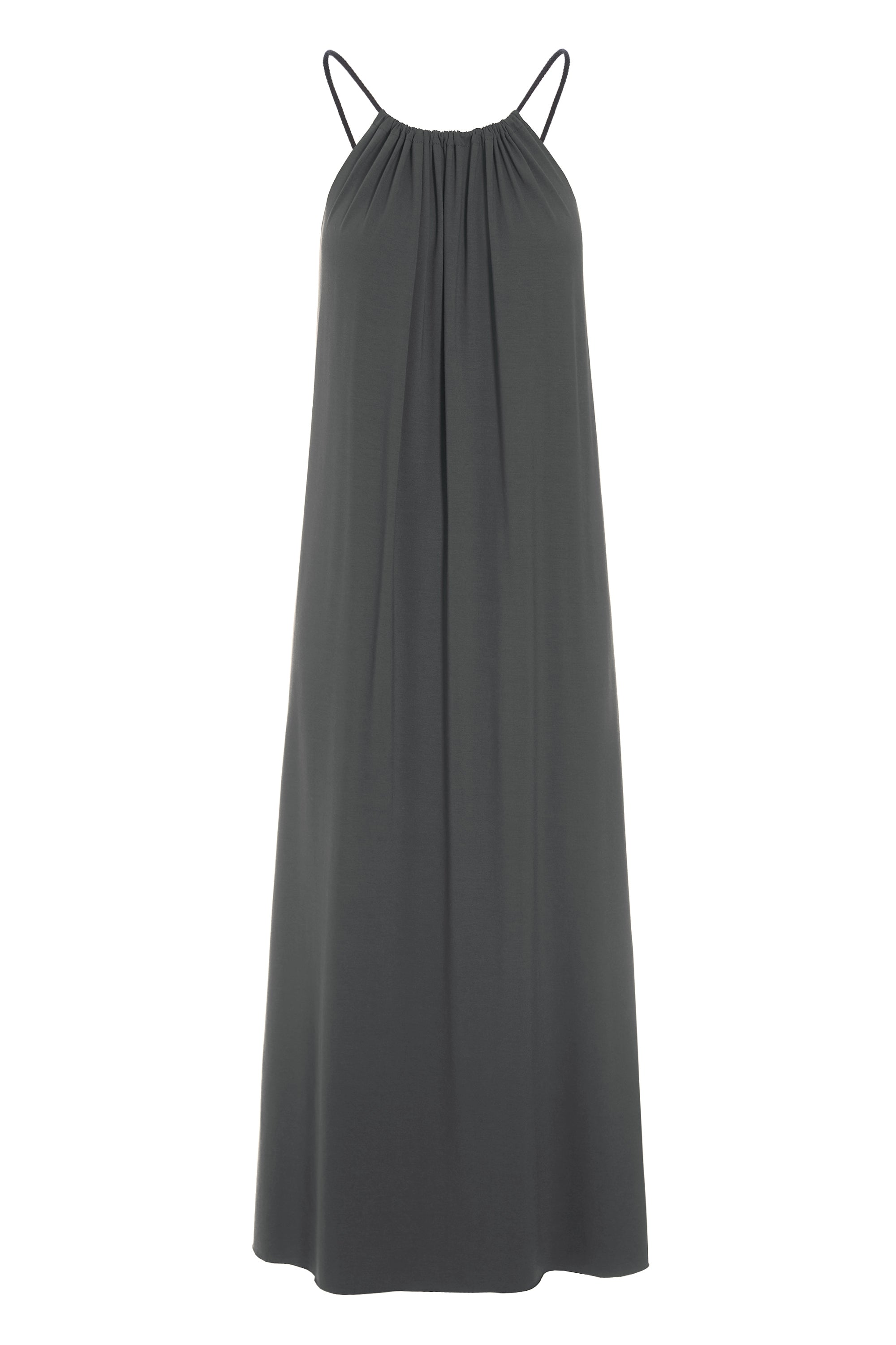 HENRIETTE STEFFENSEN COPENHAGEN NO WASTE STRAP DRESS LONG - 98062NW KJOLER FORREST 600