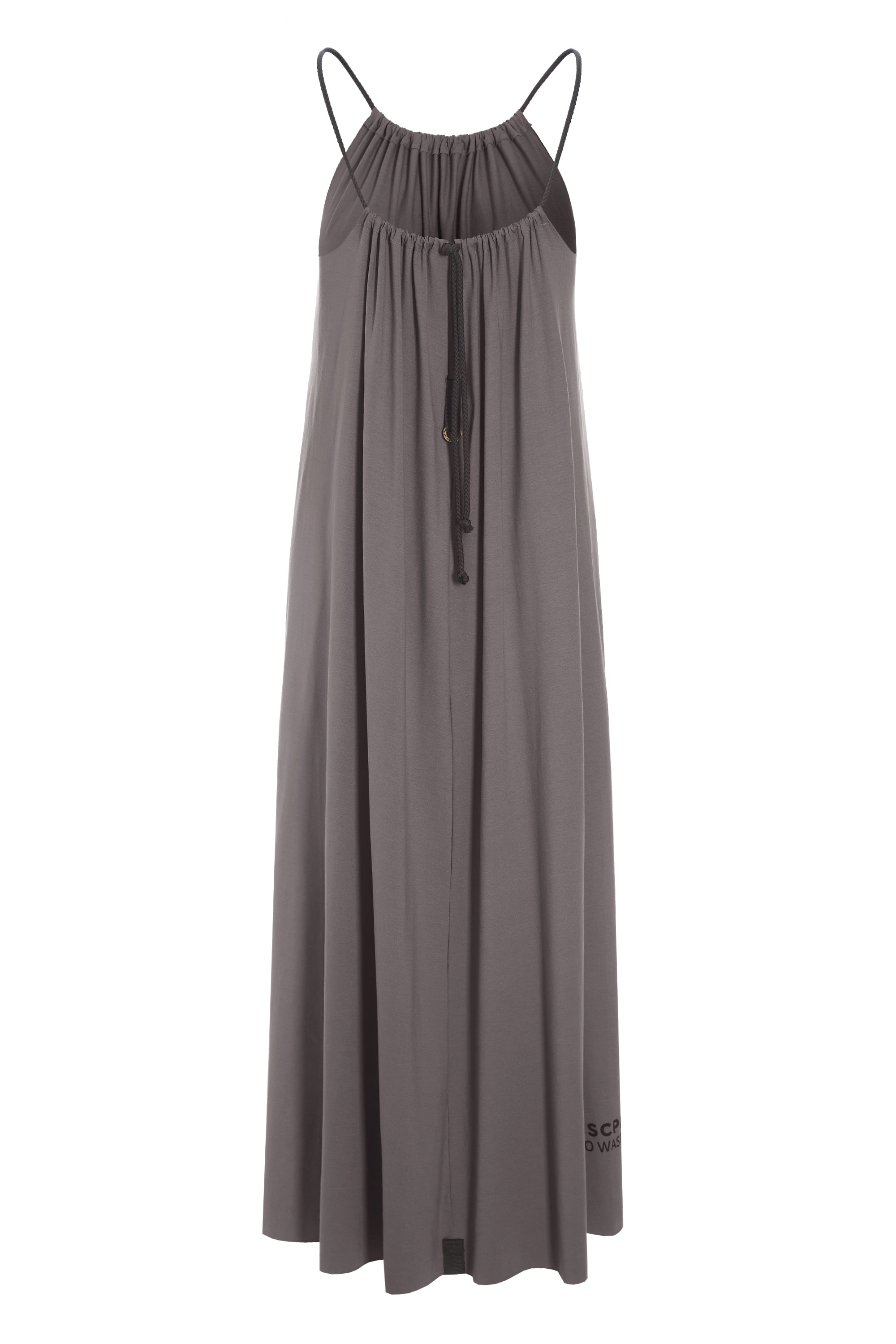 HENRIETTE STEFFENSEN COPENHAGEN NO WASTE STRAP DRESS LONG - 98062NW KJOLER MOLE 306