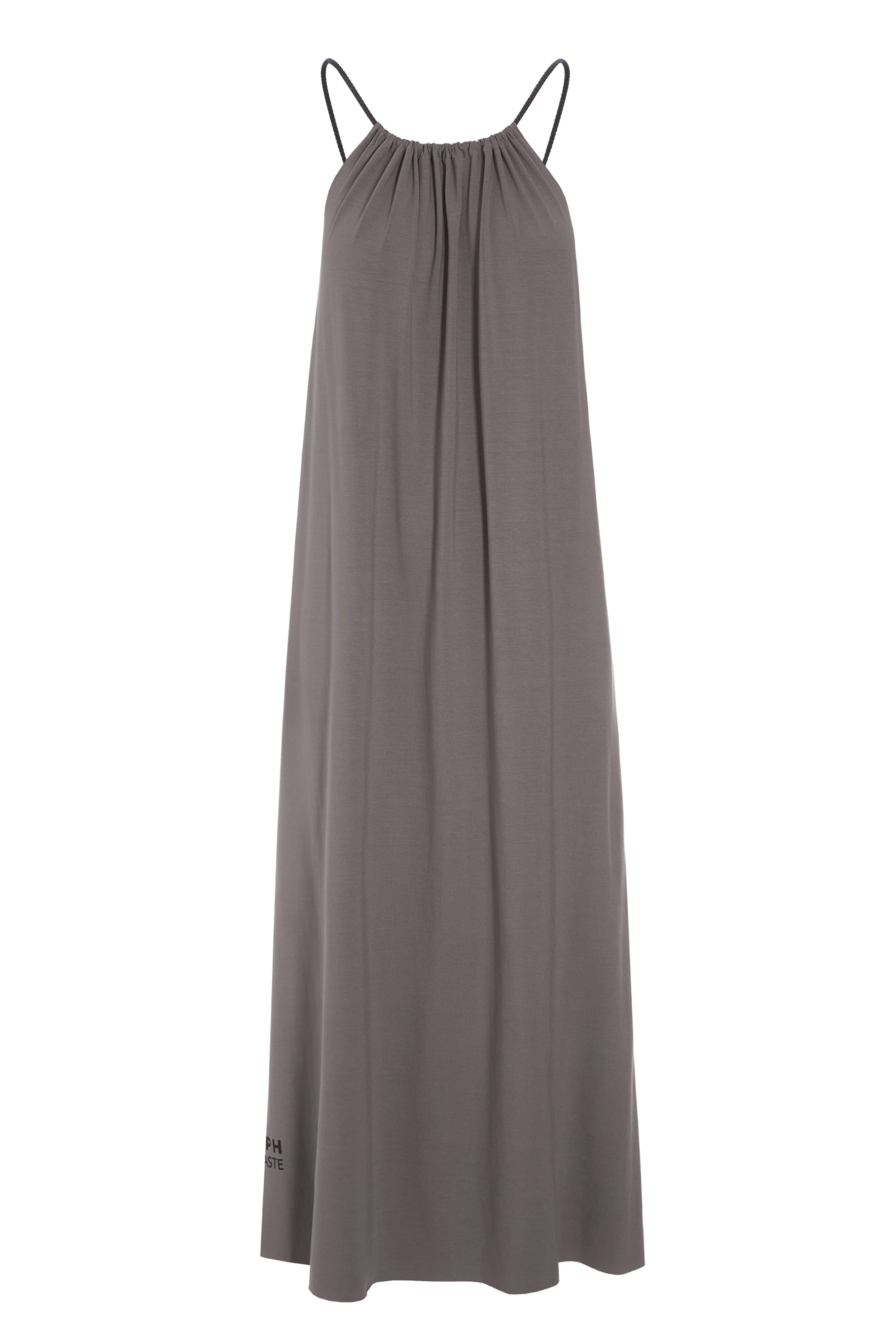 HENRIETTE STEFFENSEN COPENHAGEN NO WASTE STRAP DRESS LONG - 98062NW KJOLER MOLE 306