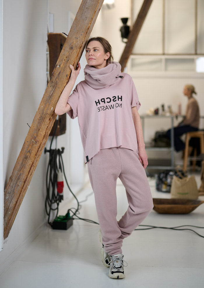 HENRIETTE STEFFENSEN COPENHAGEN NO WASTE TEE - 96081 T-SHIRTS NUDE 401