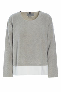 ONE SIZE BLOUSE WOMEN - 1335 - SAND/OFF WHITE