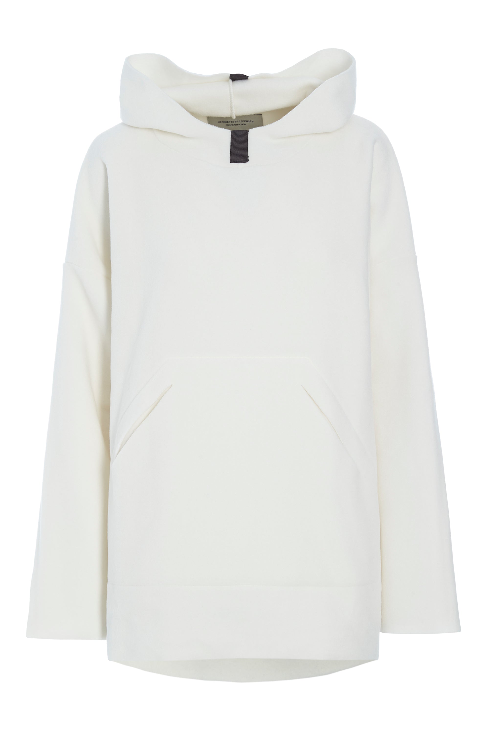 HENRIETTE STEFFENSEN COPENHAGEN OVERSIZE HOODIE - 7160 HOODIES OFF WHITE 802