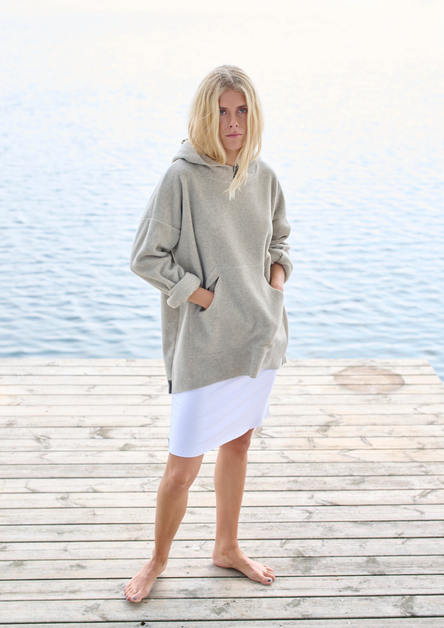 HENRIETTE STEFFENSEN COPENHAGEN OVERSIZE HOODIE - 7160 HOODIES SAND 805