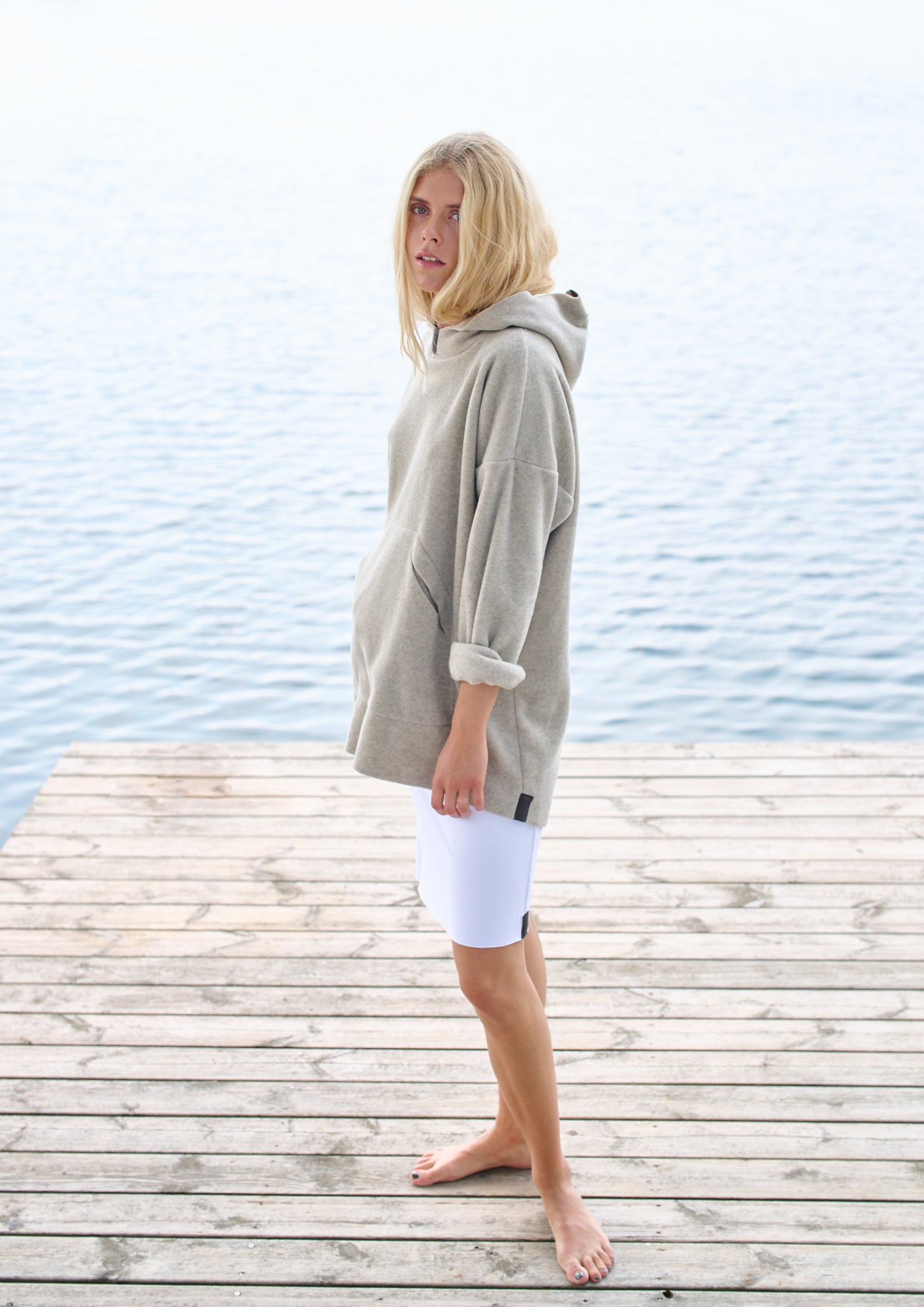 HENRIETTE STEFFENSEN COPENHAGEN OVERSIZE HOODIE - 7160 HOODIES SAND 805