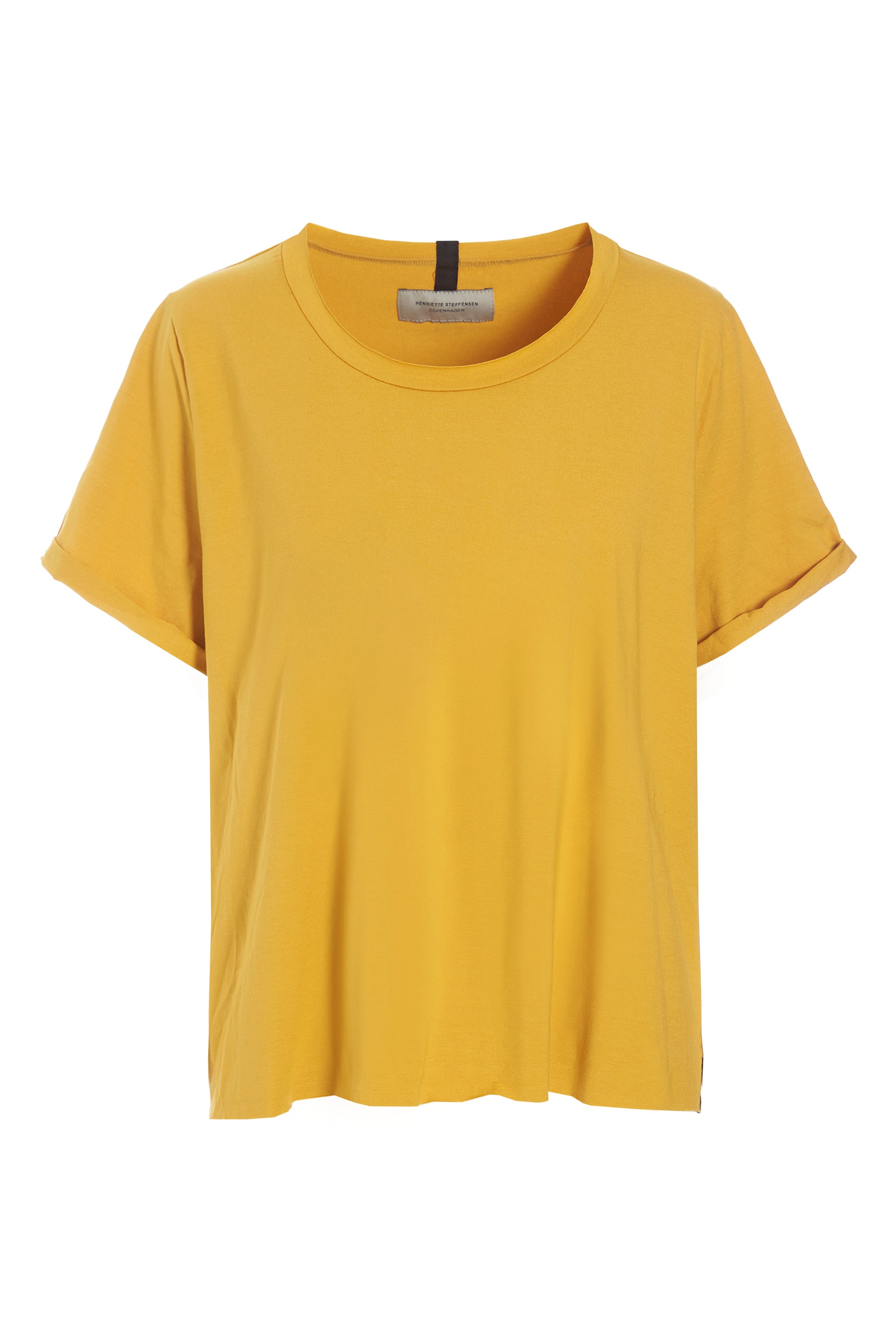 HENRIETTE STEFFENSEN COPENHAGEN OVERSIZE TEE - 96070 T-SHIRTS SAFRAN 701