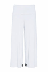 PANTS FOLD DOWN WAIST 3/4 - 99017 - WHITE