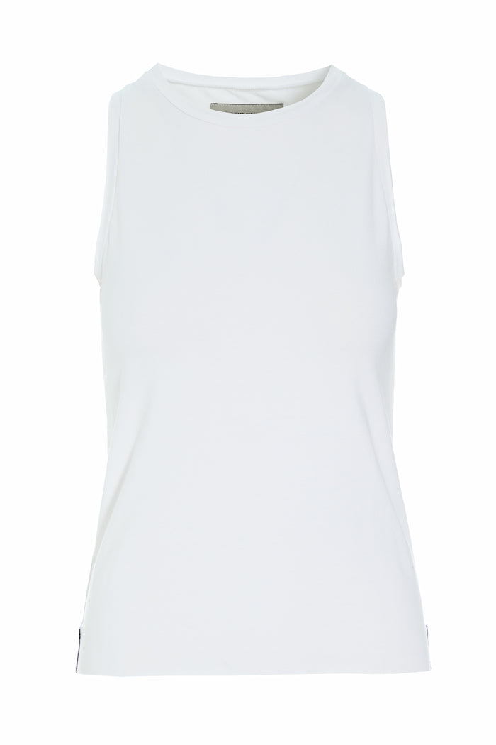 HENRIETTE STEFFENSEN COPENHAGEN PEACE TANK TOP - 96087 T-SHIRTS WHITE 816