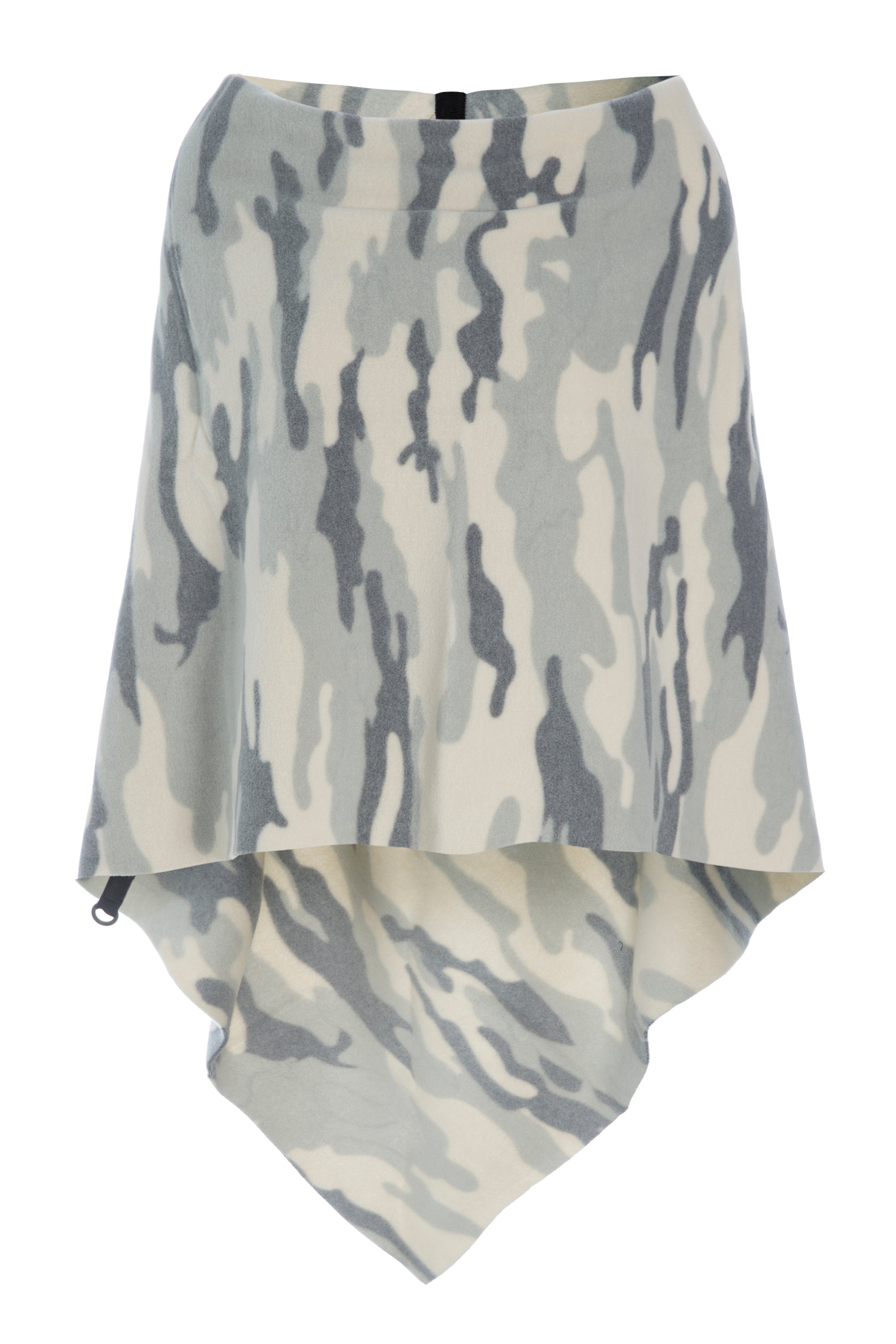 HENRIETTE STEFFENSEN COPENHAGEN PONCHO - 4026P PONCHOS Camouflage grey blue 104
