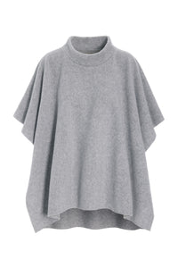 PONCHO - 4126 - LIGTH GREY