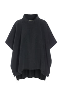 PONCHO - 4126 - SOFT BLACK
