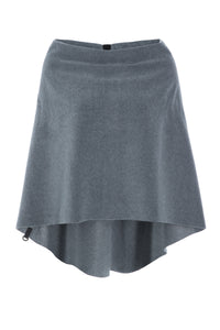 PONCHO ROUND BUTTOM - 4062 - GREY
