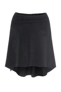 PONCHO ROUND BUTTOM - 4062 - SOFT BLACK