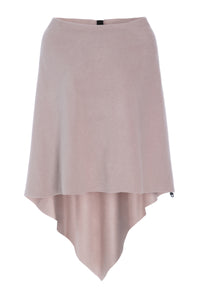 PONCHO WITH LENGTH - 4076 - NUDE