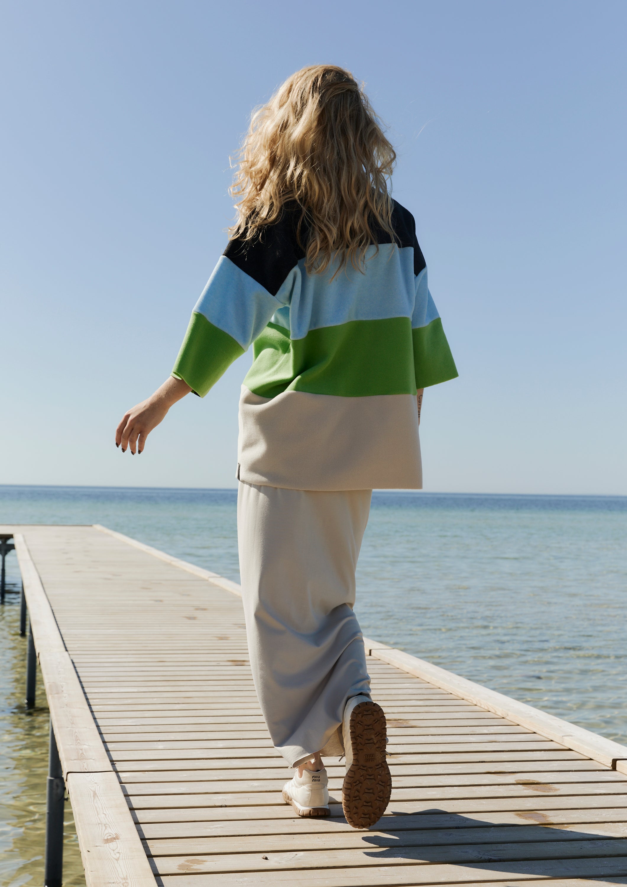 HENRIETTE STEFFENSEN COPENHAGEN RAINBOW BLOUSE - 1411 BLUSER RAINBOW 899