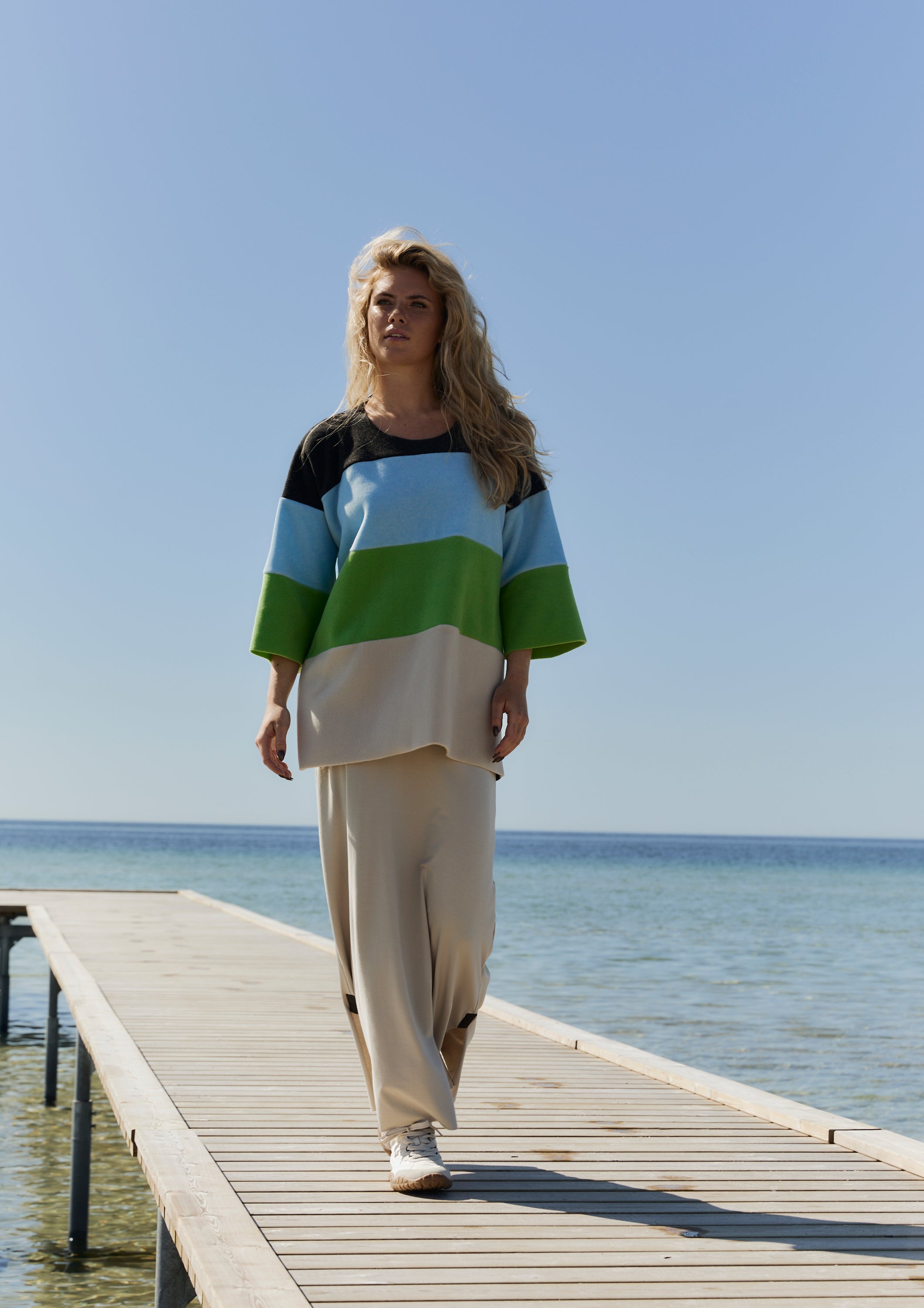 HENRIETTE STEFFENSEN COPENHAGEN RAINBOW BLOUSE - 1411 BLUSER RAINBOW 899