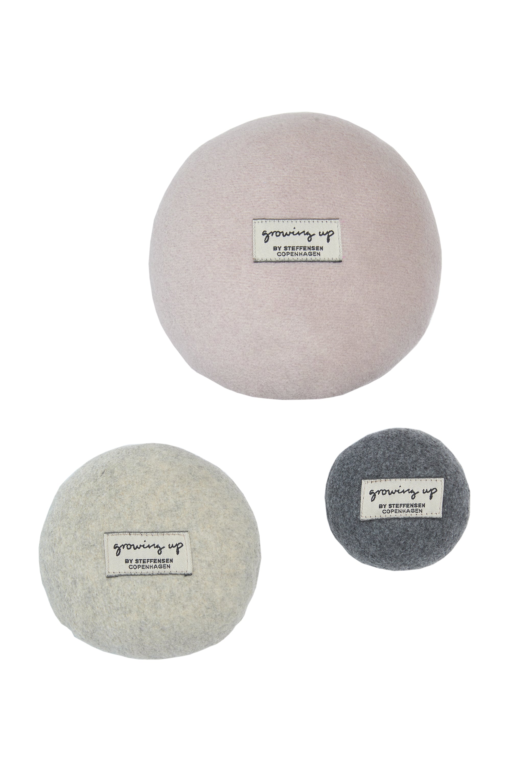GROWING UP ROUND PILLOW BALLS - 509 GU PUDER NUDE / SAND / GREY 464
