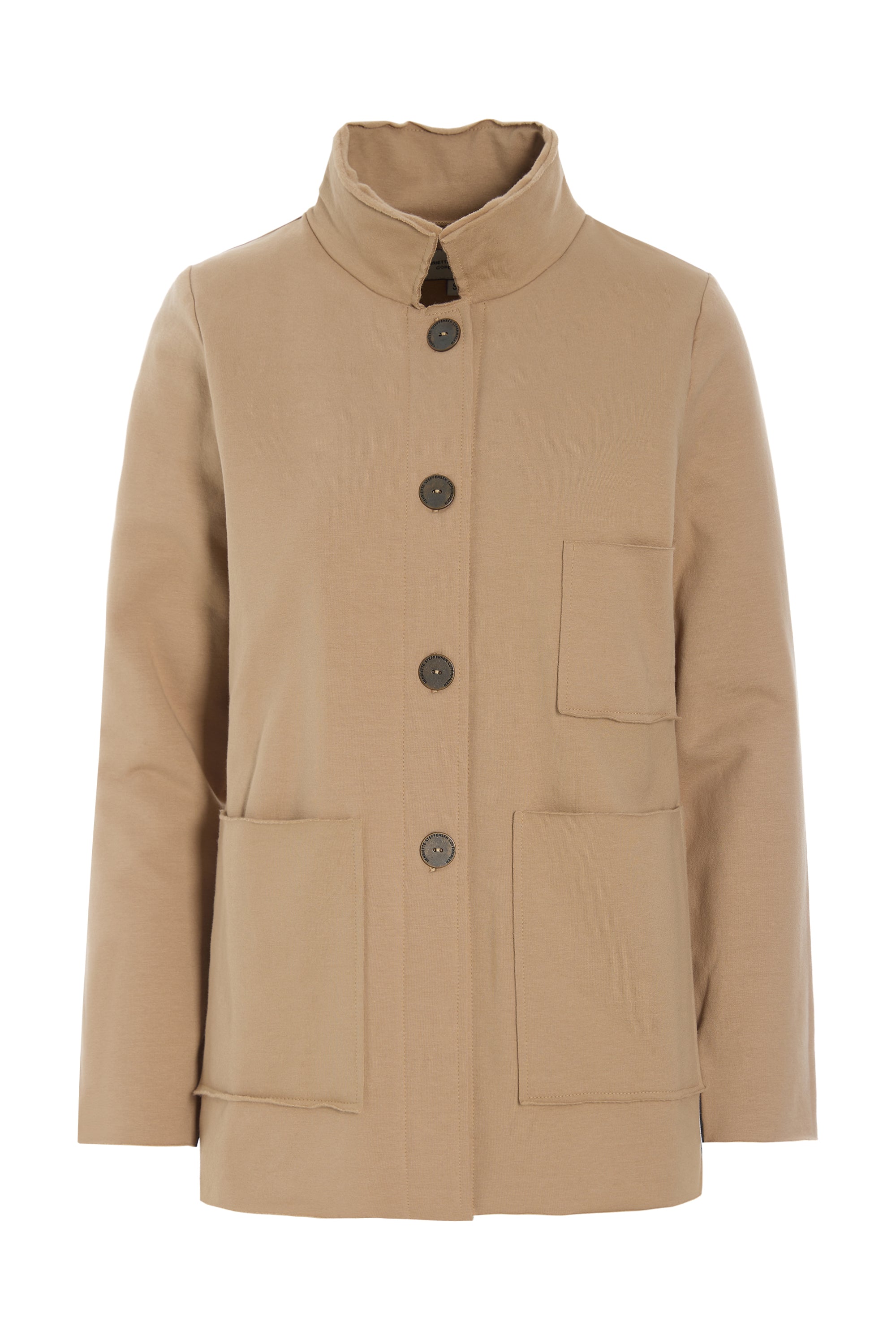 HENRIETTE STEFFENSEN COPENHAGEN SAFARI JACKET - 77004 CARDIGANS CAMEL 815