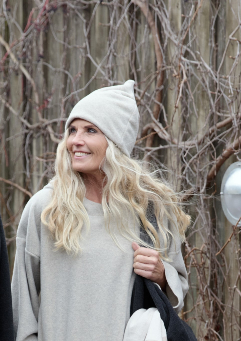 HENRIETTE STEFFENSEN COPENHAGEN SAUNA HAT DOUBLE - 4104 L & S ACCESSORIES SAND 805