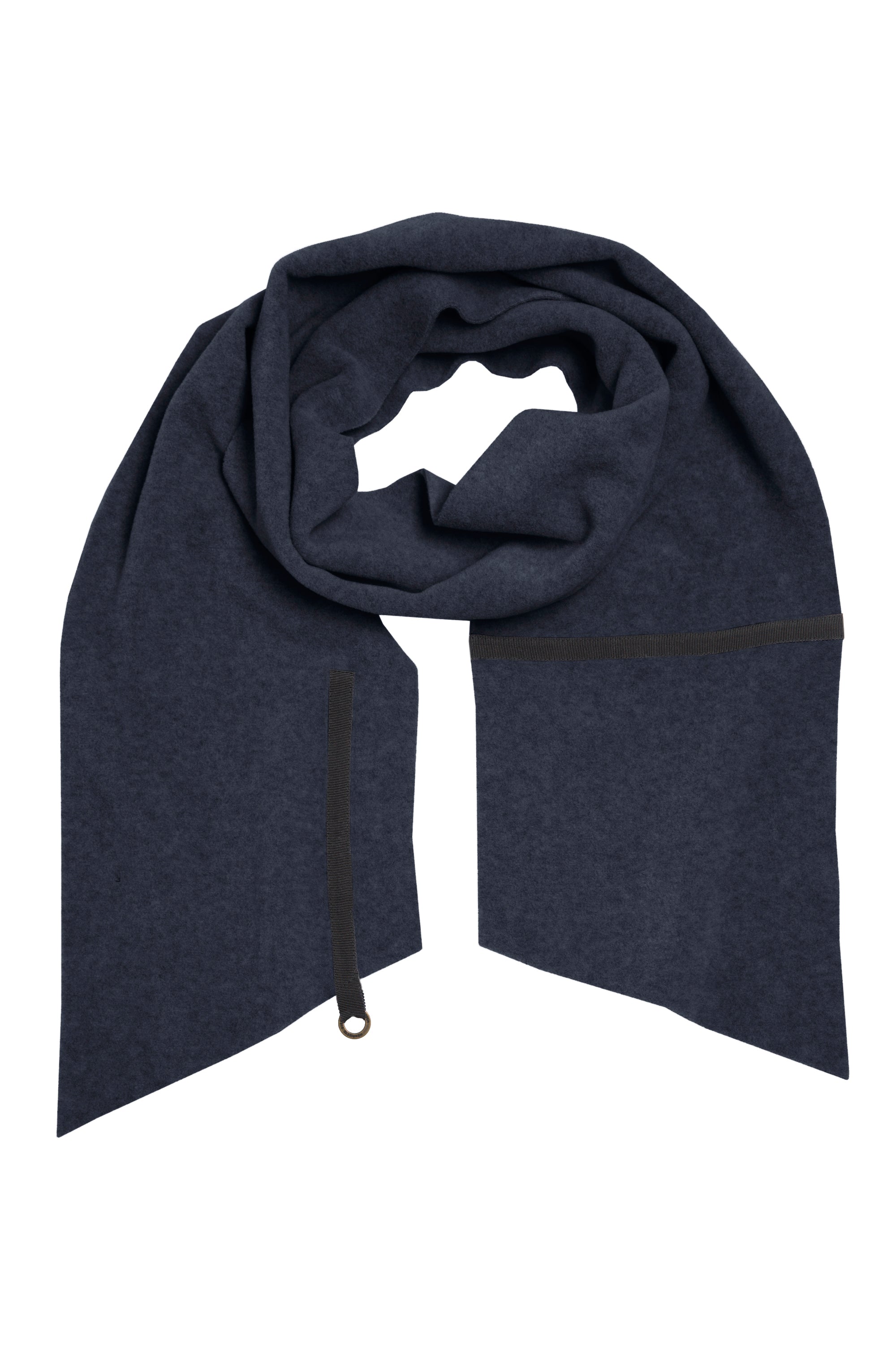 HENRIETTE STEFFENSEN COPENHAGEN SCARF - 4088 SCARFS DEEP BLUE 502