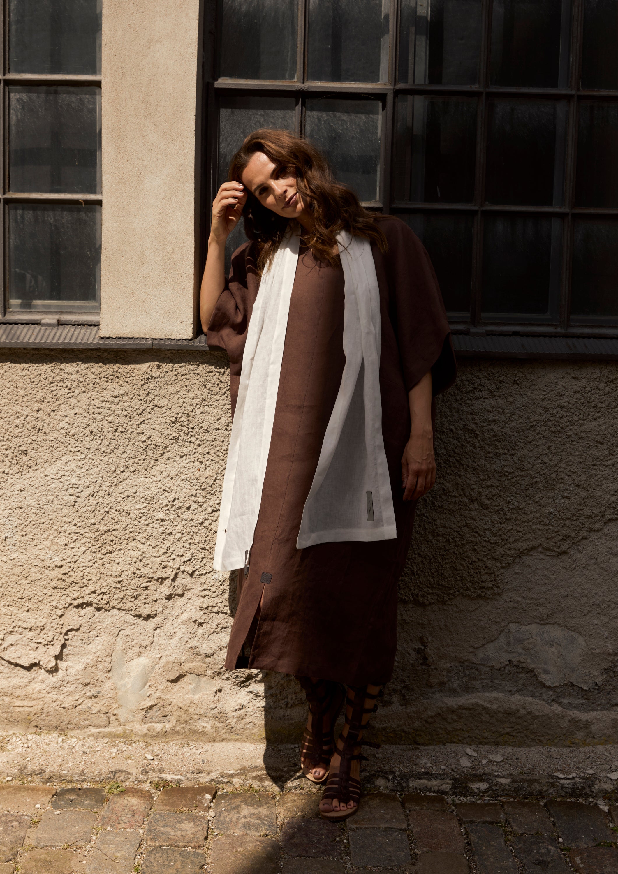 HENRIETTE STEFFENSEN COPENHAGEN SCARF - 84002 SCARFS IVORY 888