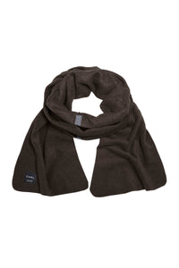 SCARF IN SOFT FLEECE - 1004C - CHOKOLATE
