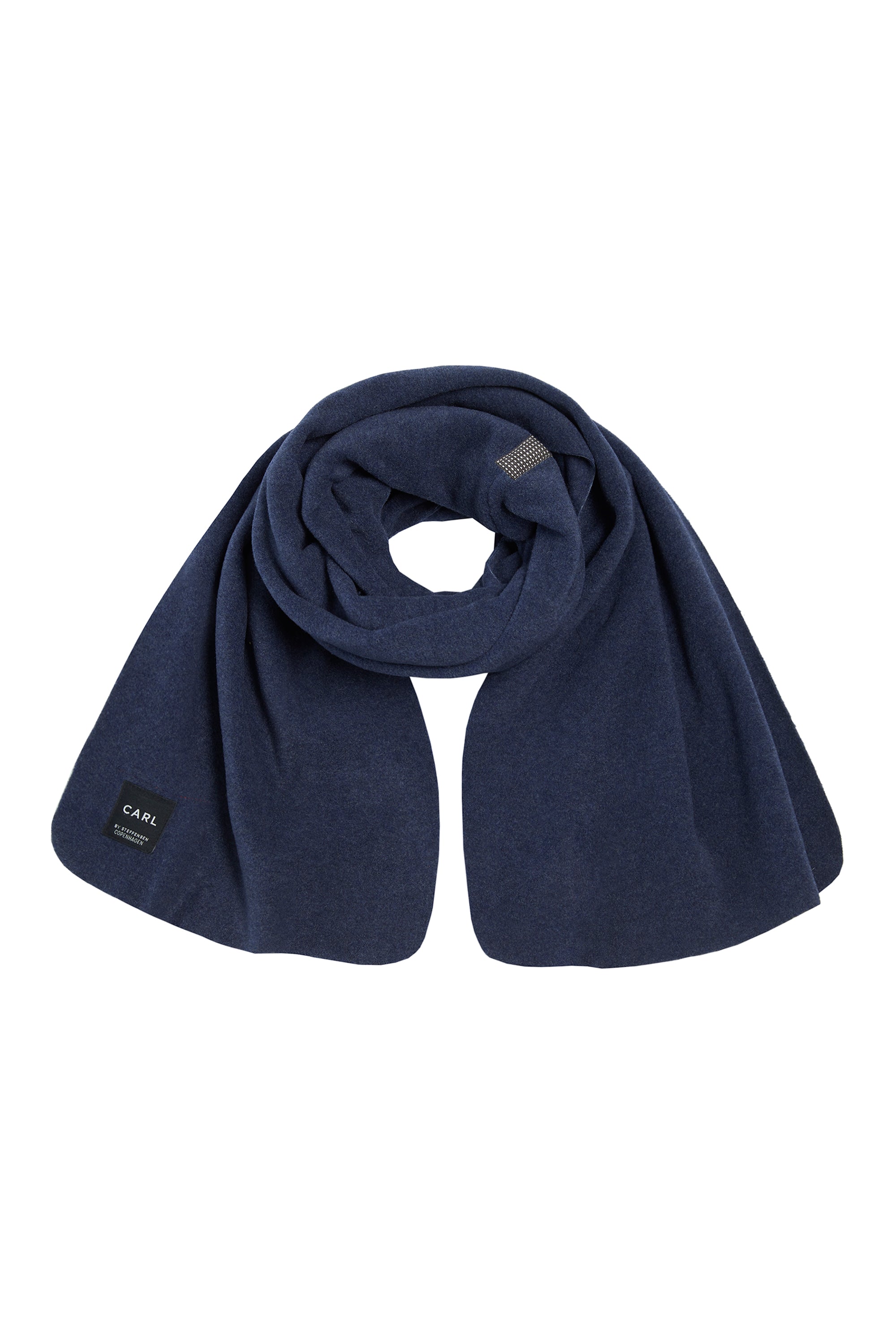 CARL BY STEFFENSEN COPENHAGEN SCARF IN SOFT FLEECE - 1004C SCARFS DENIM 767