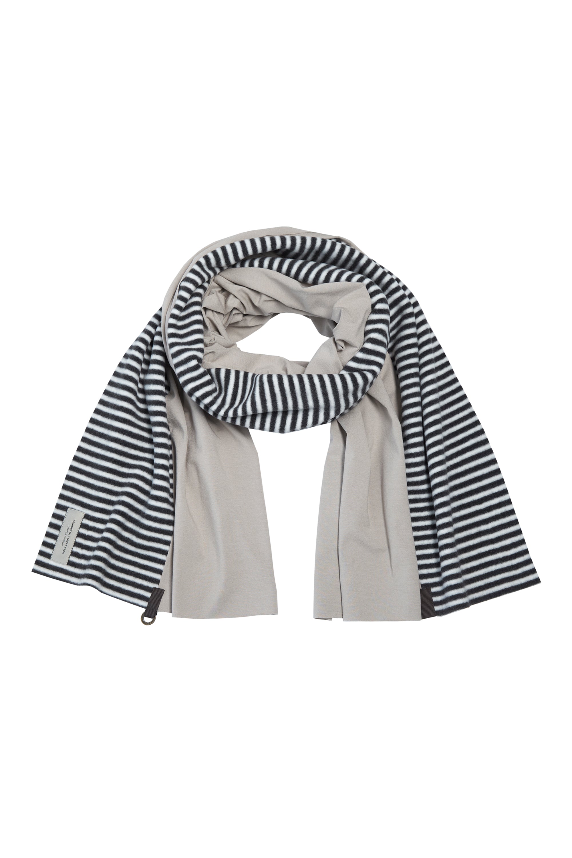 HENRIETTE STEFFENSEN COPENHAGEN SCARF MIX - 4067 SCARFS STRIPES/SAND 682