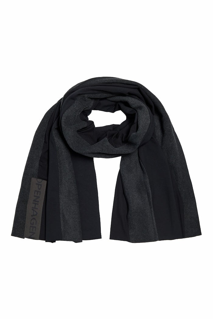 HENRIETTE STEFFENSEN COPENHAGEN SCARF NO WASTE - 74005 SCARFS BLACK 900