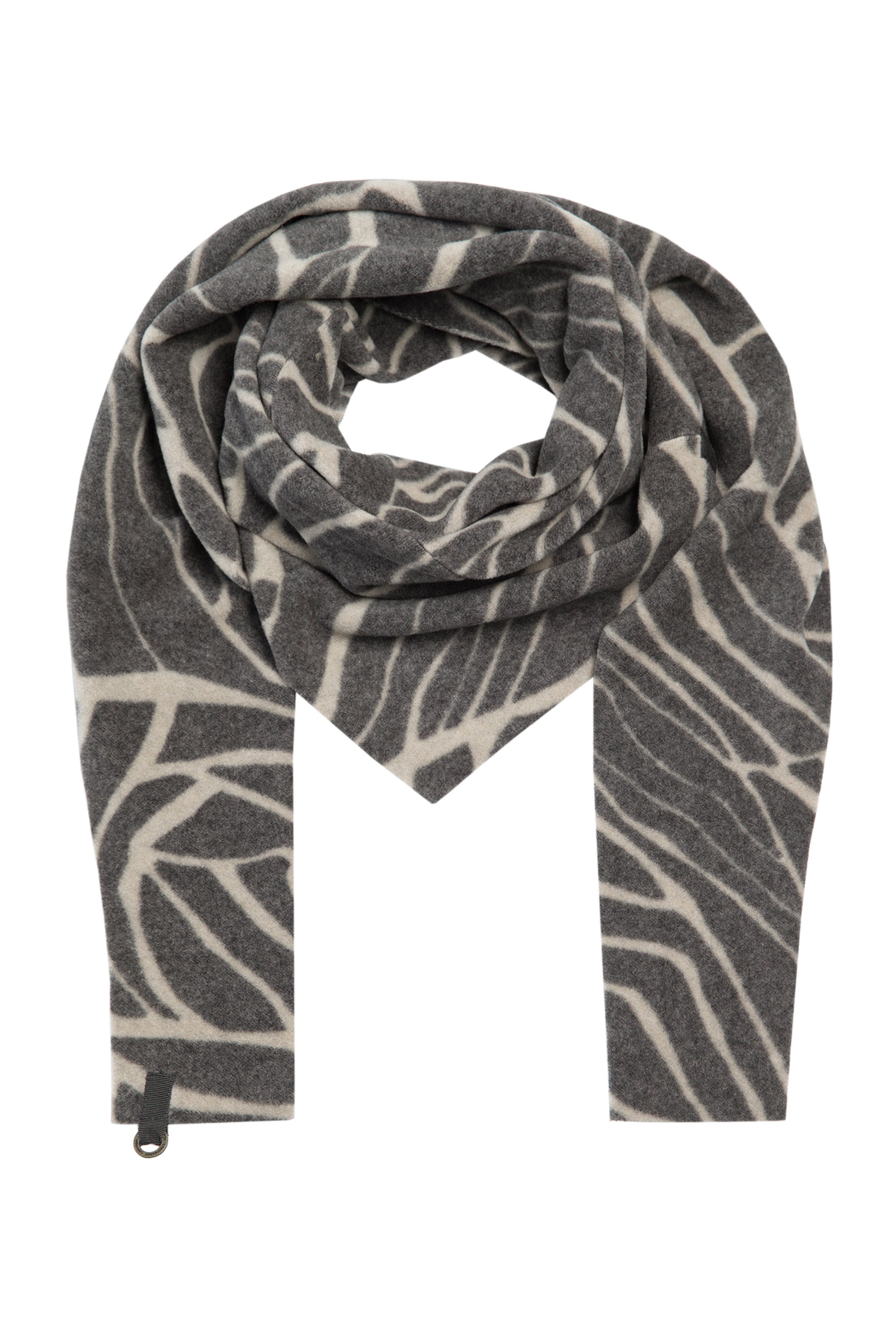 HENRIETTE STEFFENSEN COPENHAGEN SCARF TRIANGLE - 4051P SCARFS LEAVES