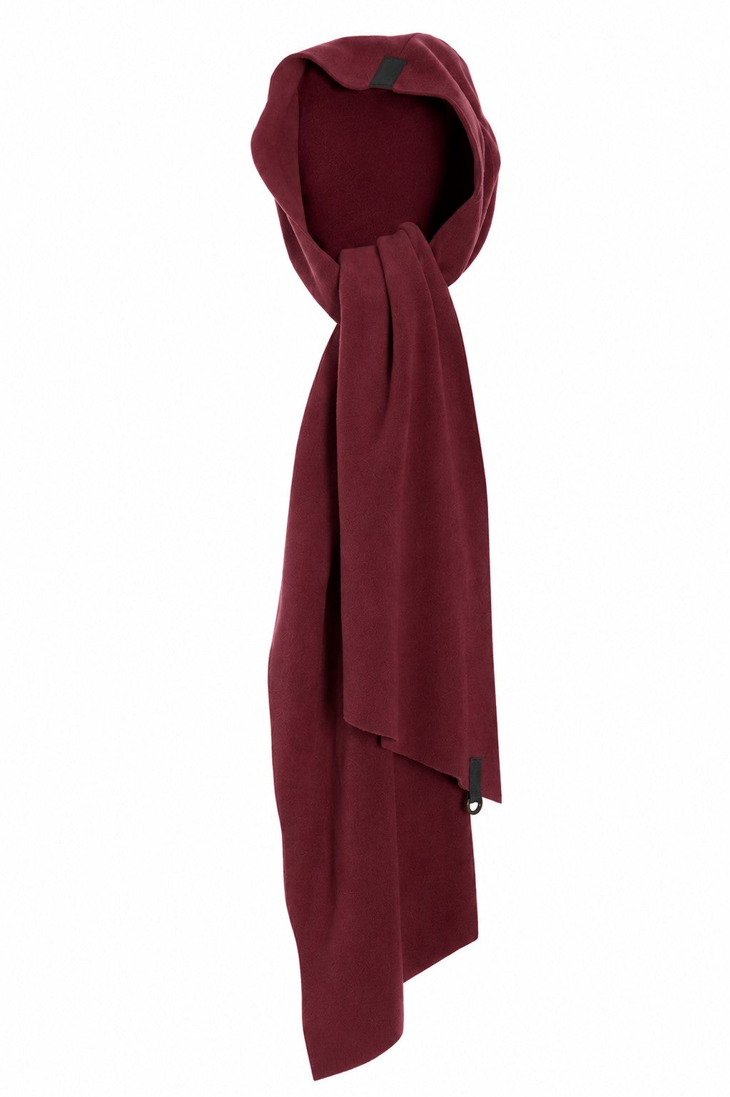 HENRIETTE STEFFENSEN COPENHAGEN SCARF WITH HOOD - 4127 SCARFS BORDEAUX 474