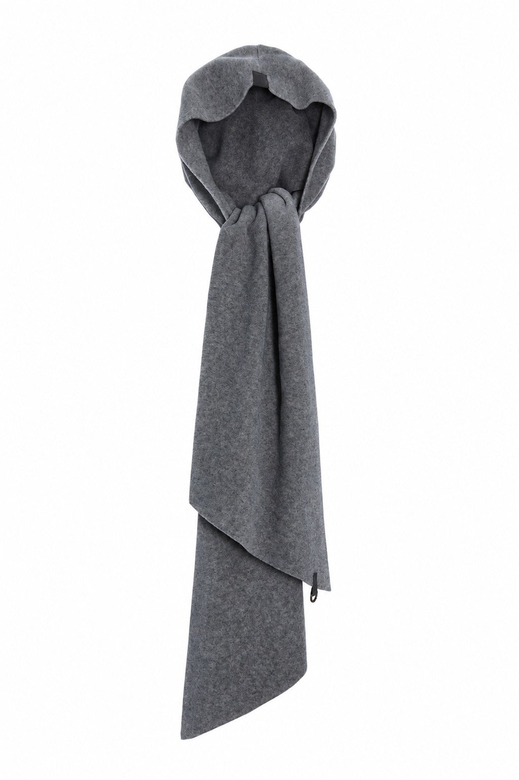 HENRIETTE STEFFENSEN COPENHAGEN SCARF WITH HOOD - 4127 SCARFS GREY 905
