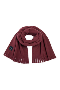 SCARF W/ FRINGES - 1006C - BORDEAUX