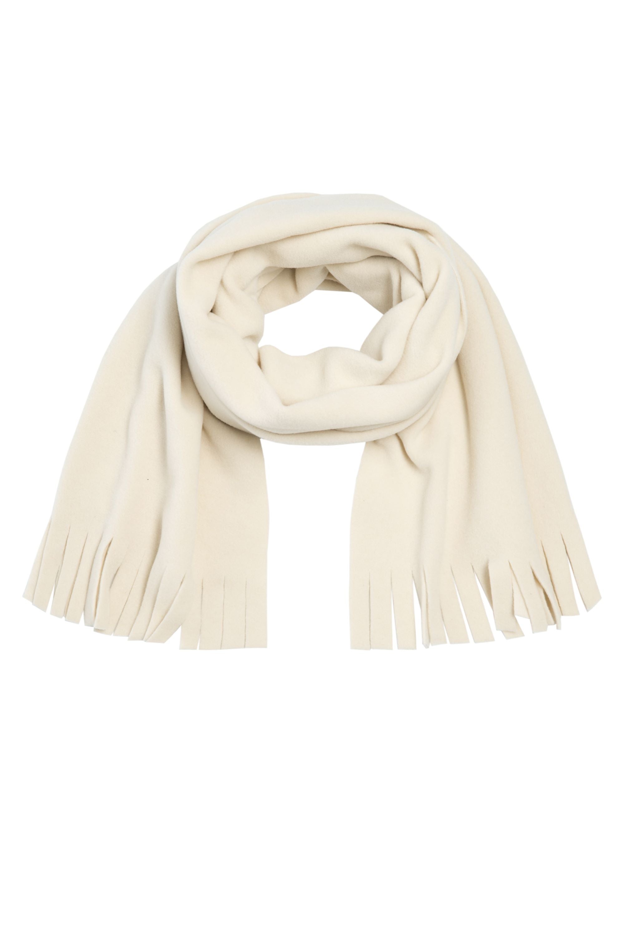 CARL BY STEFFENSEN COPENHAGEN SCARF W/ FRINGES - 1006C SCARFS ECRU 800