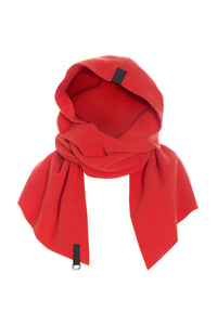 SCARF W/ HOOD - 4127 - TOMATO
