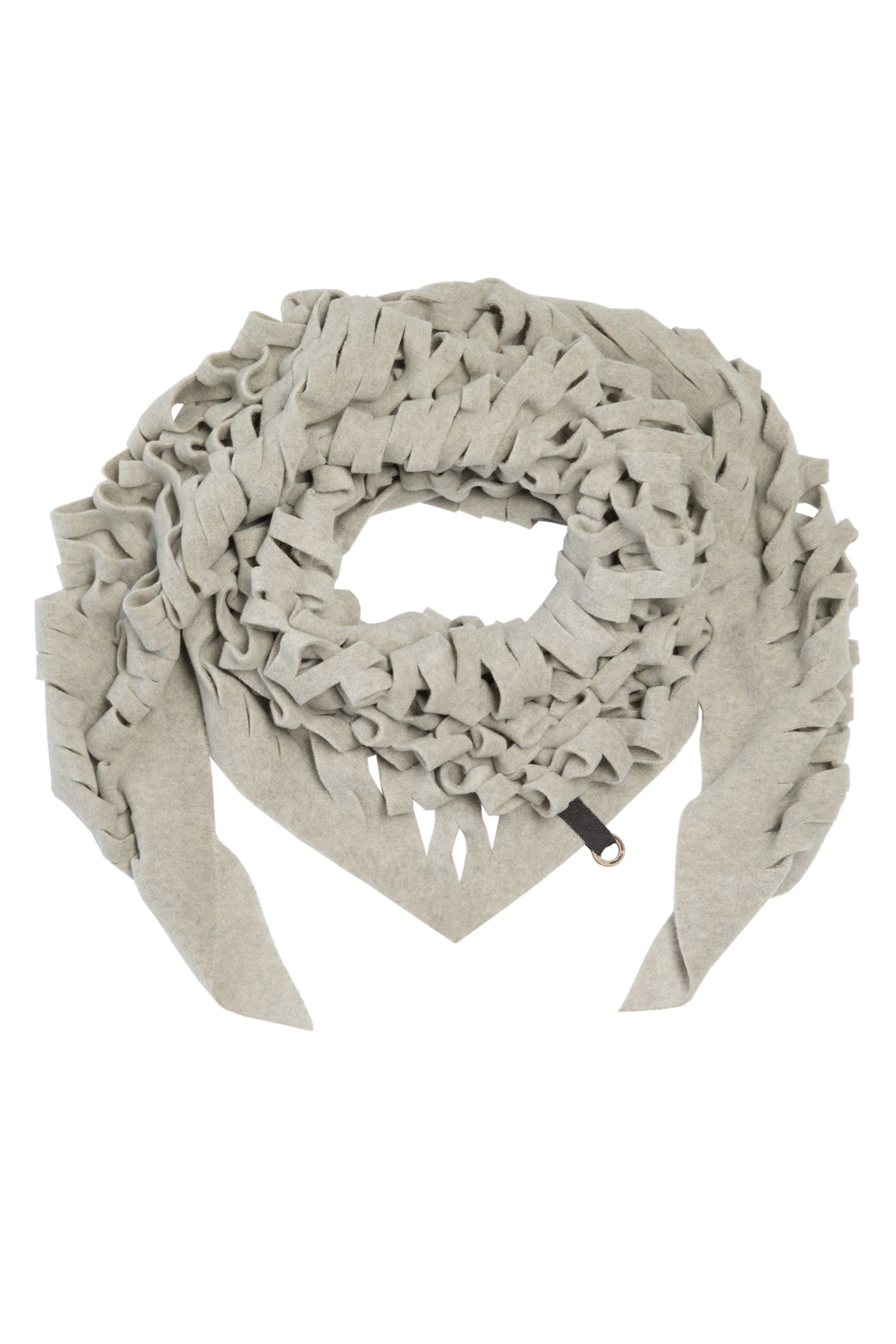 HENRIETTE STEFFENSEN COPENHAGEN SHAWL WITH SPECIAL EFFECT - 4064 SCARFS SAND 805