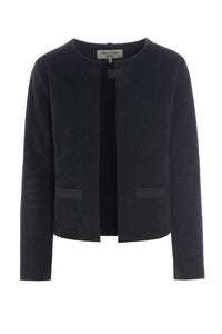 SHORT CARDIGAN - 7109 - SOFT BLACK