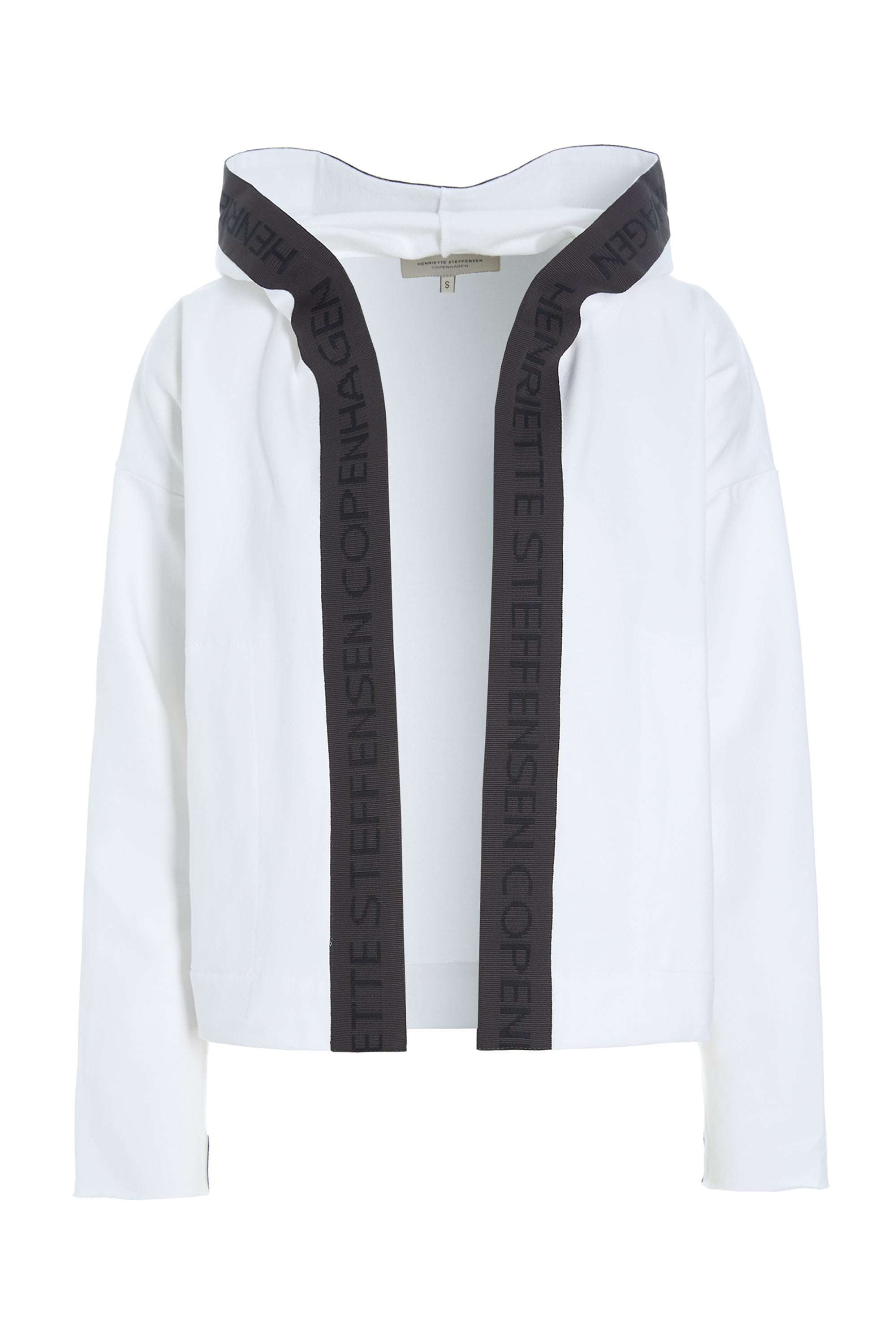 HENRIETTE STEFFENSEN COPENHAGEN SHORT CARDIGAN - 77001 CARDIGANS WHITE 816