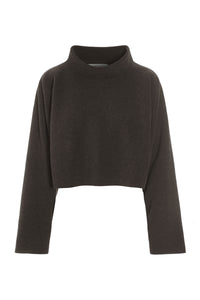 SHORT PULLOVER - 1372 - CHOKOLATE