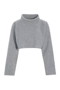 SHORT PULLOVER - 1372 - LIGHT GREY