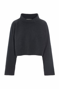SHORT PULLOVER - 1372 - SOFT BLACK